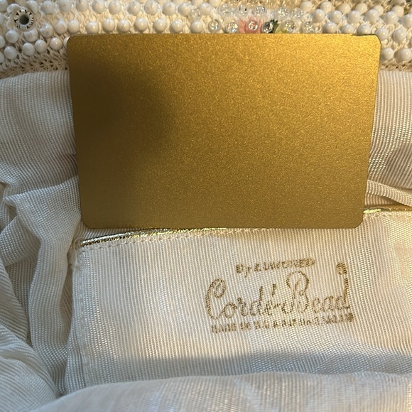 Corde bead vintage hinged bag in perfect condition - Picture 9 of 9